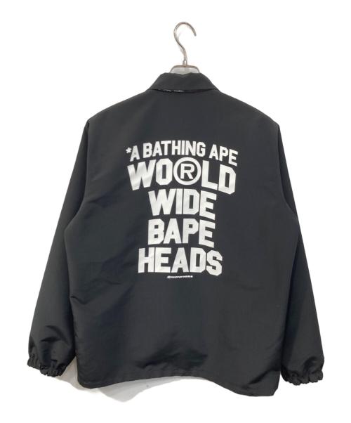 A BATHING APE（アベイシングエイプ）A BATHING APE (アベイシングエイプ) BAPE Flyer Pattern Reversible Coach Jacket/ベイプ フライヤー パターン リバーシブル コーチジャケット マルチカラー サイズ:SIZE Mの古着・服飾アイテム