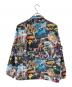 A BATHING APE (アベイシングエイプ) BAPE Flyer Pattern Reversible Coach Jacket/ベイプ フライヤー パターン リバーシブル コーチジャケット マルチカラー サイズ:SIZE M：22000円