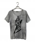 Hysteric Glamourヒステリックグラマー）の古着「ギターガールTEE」｜グレー