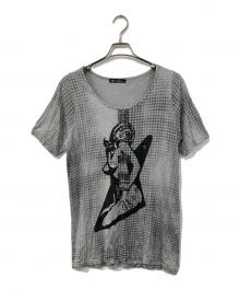 Hysteric Glamour（ヒステリックグラマー）の古着「ギターガールTEE」｜グレー