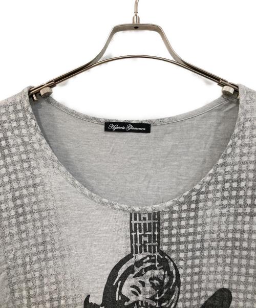 Hysteric Glamour（ヒステリックグラマー）Hysteric Glamour (ヒステリックグラマー) ギターガールTEE グレー サイズ:SIZE Freeの古着・服飾アイテム
