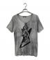Hysteric Glamour（ヒステリックグラマー）の古着「ギターガールTEE」｜グレー
