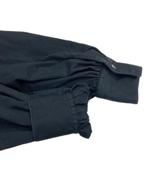 foufou（フーフー）foufou (フーフー) ビッグカラードレス ブラック サイズ:SIZE 1の古着・服飾アイテム