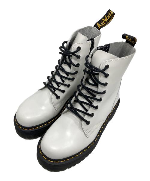 Dr.Martens（ドクターマーチン）Dr.Martens (ドクターマーチン) 8ホールブーツ ホワイト サイズ:SIZE UK6の古着・服飾アイテム