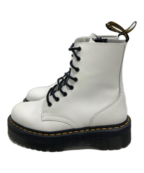 Dr.Martens（ドクターマーチン）Dr.Martens (ドクターマーチン) 8ホールブーツ ホワイト サイズ:SIZE UK6の古着・服飾アイテム