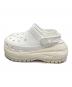 crocs (クロックス) メガクラッシュクロッグ ホワイト サイズ:SIZE M7 W9：5000円