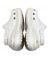 中古・古着 crocs (クロックス) メガクラッシュクロッグ ホワイト サイズ:SIZE M7 W9：5000円