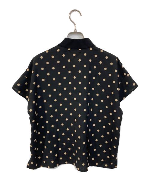 FRED PERRY（フレッドペリー）FRED PERRY (フレッドペリー) ドットポロシャツ ブラック サイズ:SIZE 10の古着・服飾アイテム
