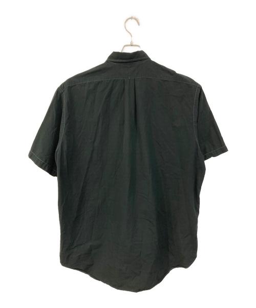 RALPH LAUREN（ラルフローレン）RALPH LAUREN (ラルフローレン) 半袖ボタンダウンシャツ ブラック サイズ:SIZE Lの古着・服飾アイテム