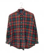 RALPH LAURENラルフローレン）の古着「チェックシャツ」｜レッド