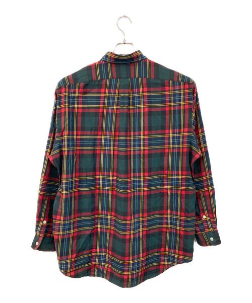 RALPH LAUREN（ラルフローレン）RALPH LAUREN (ラルフローレン) チェックシャツ レッド サイズ:SIZE Lの古着・服飾アイテム