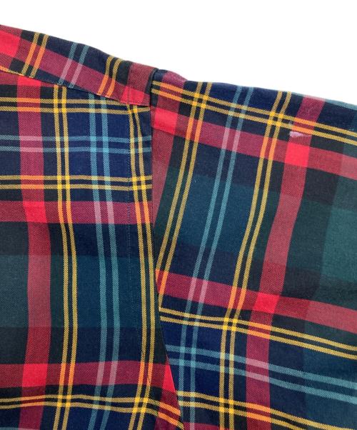 RALPH LAUREN（ラルフローレン）RALPH LAUREN (ラルフローレン) チェックシャツ レッド サイズ:SIZE Lの古着・服飾アイテム