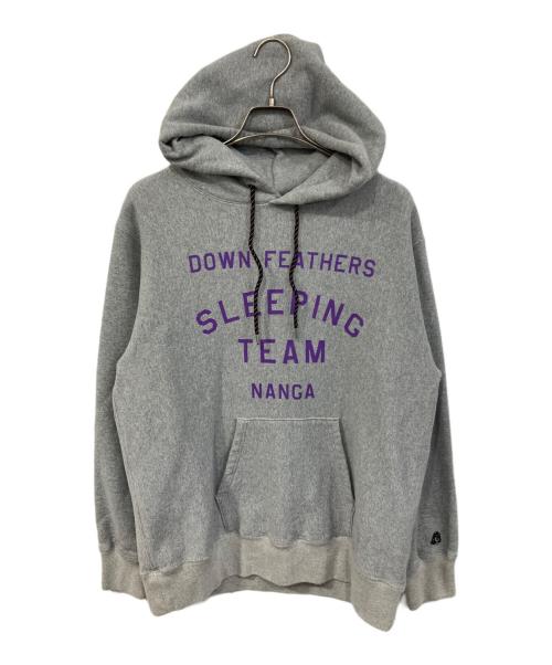 NANGA（ナンガ）NANGA (ナンガ) プルオーバーパーカー グレー サイズ:SIZE Lの古着・服飾アイテム