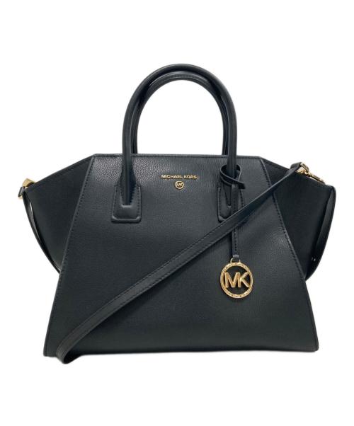 MICHAEL KORS（マイケルコース）MICHAEL KORS (マイケルコース) 2WAYバッグ ブラックの古着・服飾アイテム
