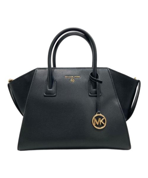 MICHAEL KORS（マイケルコース）MICHAEL KORS (マイケルコース) 2WAYバッグ ブラックの古着・服飾アイテム