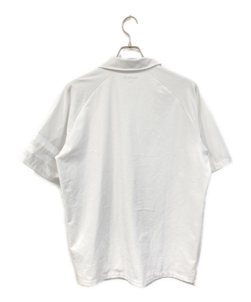 HURLEY（ハーレー）HURLEY (ハーレー) PHANTOM ズーマ オーバーサイズ ショートスリーブ シャツ ホワイト サイズ:SIZE Mの古着・服飾アイテム