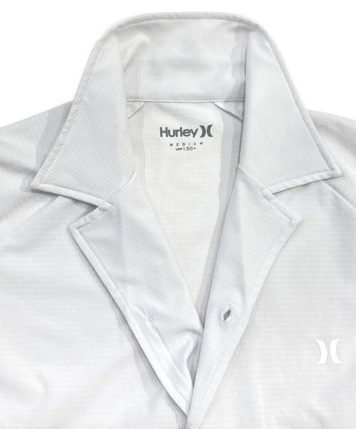 HURLEY（ハーレー）HURLEY (ハーレー) PHANTOM ズーマ オーバーサイズ ショートスリーブ シャツ ホワイト サイズ:SIZE Mの古着・服飾アイテム