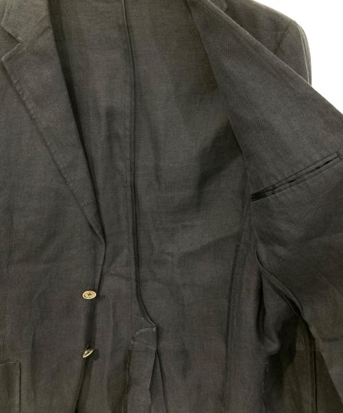 Maker's Shirt 鎌倉（メーカーズシャツカマクラ）Maker's Shirt 鎌倉 (メーカーズシャツカマクラ) リネンテーラードジャケット ネイビー サイズ:SIZE Mの古着・服飾アイテム