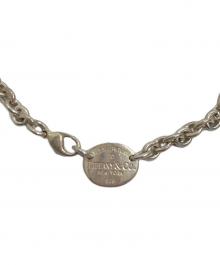 TIFFANY & Co.（ティファニー）の古着「リターントゥオーバルネックレス」｜シルバー
