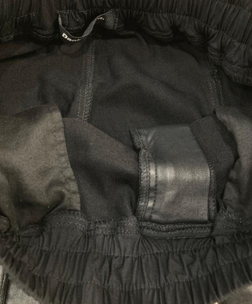 DANKE SCHON（ダンケ シェーン）DANKE SCHON (ダンケ シェーン) レザードローストリング カーゴパンツ ブラック サイズ:SIZE Sの古着・服飾アイテム