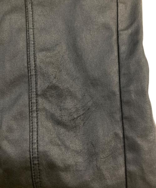 DANKE SCHON（ダンケ シェーン）DANKE SCHON (ダンケ シェーン) レザードローストリング カーゴパンツ ブラック サイズ:SIZE Sの古着・服飾アイテム