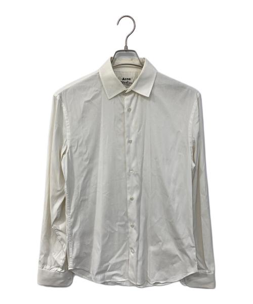 Acne studios（アクネ ストゥディオズ）Acne studios (アクネ ストゥディオズ) ボタンアップシャツ ホワイト サイズ:SIZE46の古着・服飾アイテム