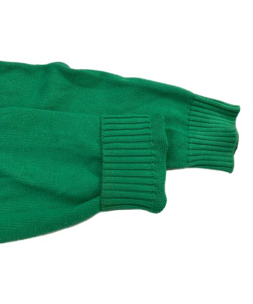 POLO RALPH LAUREN（ポロ・ラルフローレン）POLO RALPH LAUREN (ポロ・ラルフローレン) ハーフジップニット グリーン サイズ:SIZE XLの古着・服飾アイテム