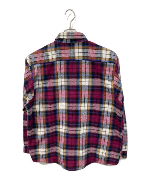 FIVE BROTHER（ファイブブラザー）FIVE BROTHER (ファイブブラザー) チェックネルシャツ ピンク サイズ:XLの古着・服飾アイテム