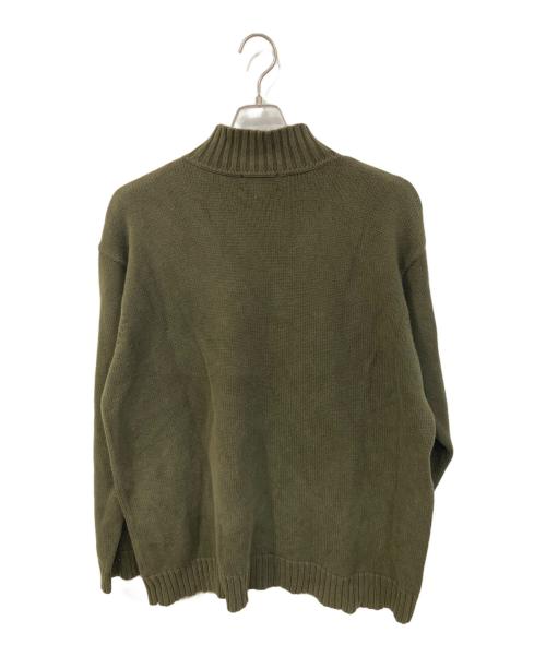 LAUREN RALPH LAUREN（ローレン ラルフ ローレン）LAUREN RALPH LAUREN (ローレン ラルフ ローレン) ハーフジップニット グリーン サイズ:SIZE XLの古着・服飾アイテム