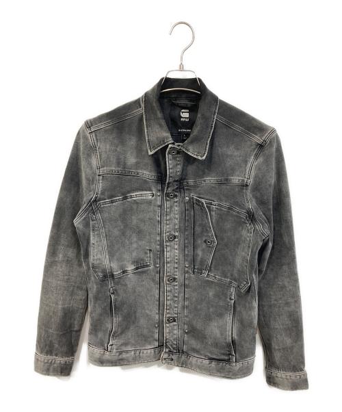 G-STAR RAW（ジースターロゥ）G-STAR RAW (ジースターロゥ) Scutar Slim Jacket/スキュータースリムジャケット グレー サイズ:SIZE Lの古着・服飾アイテム