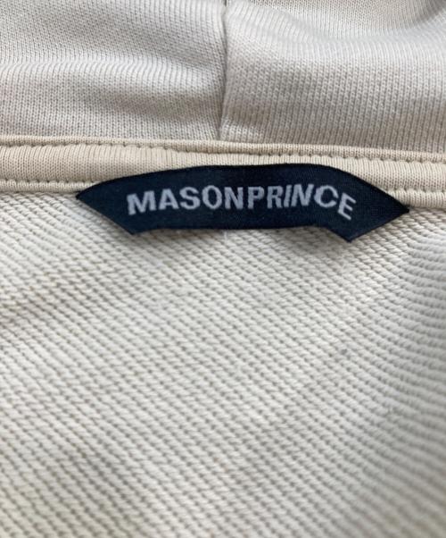 masonprince（メゾンプリンス）masonprince (メゾンプリンス) ダメージ加工ジップパーカー ベージュ サイズ:3の古着・服飾アイテム