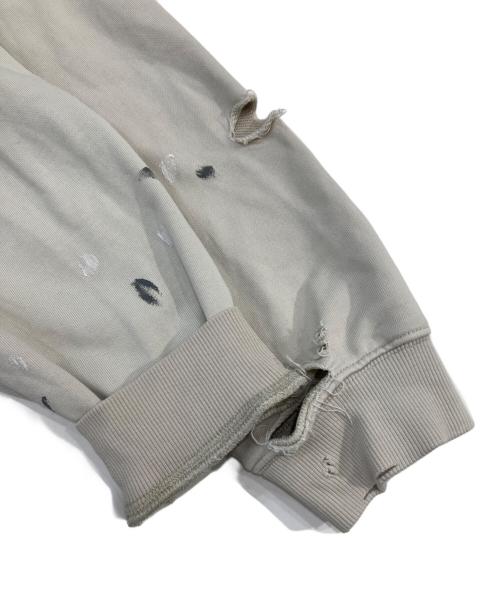 masonprince（メゾンプリンス）masonprince (メゾンプリンス) ダメージ加工ジップパーカー ベージュ サイズ:3の古着・服飾アイテム