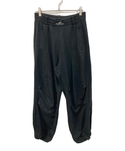 masonprince（メゾンプリンス）masonprince (メゾンプリンス) ウエストロゴスウェットパンツ ブラック サイズ:SIZE 3の古着・服飾アイテム