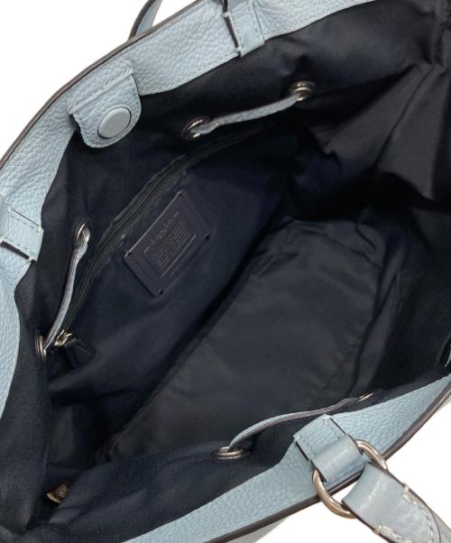 COACH（コーチ）COACH (コーチ) ホースアンドキャリッジアンディトート ブルーの古着・服飾アイテム