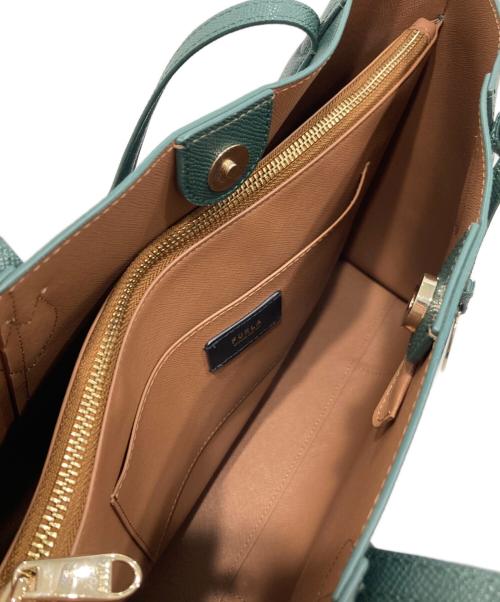 FURLA（フルラ）FURLA (フルラ) パラダイストートバッグ グリーンの古着・服飾アイテム