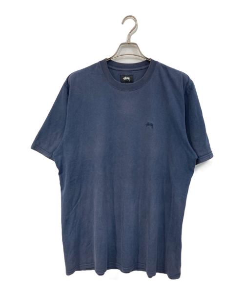 stussy（ステューシー）stussy (ステューシー) ロゴTEE ネイビー サイズ:SIZE XLの古着・服飾アイテム