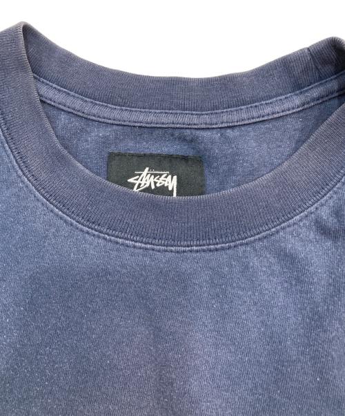 stussy（ステューシー）stussy (ステューシー) ロゴTEE ネイビー サイズ:SIZE XLの古着・服飾アイテム