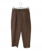SUPREMEシュプリーム）の古着「Pleated Trouser/プリーティド・トラウザーズ」｜ブラウン