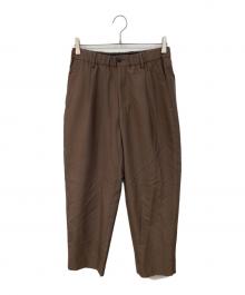 SUPREME（シュプリーム）の古着「Pleated Trouser/プリーティド・トラウザーズ」｜ブラウン