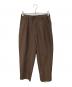 SUPREME（シュプリーム）の古着「Pleated Trouser/プリーティド・トラウザーズ」｜ブラウン