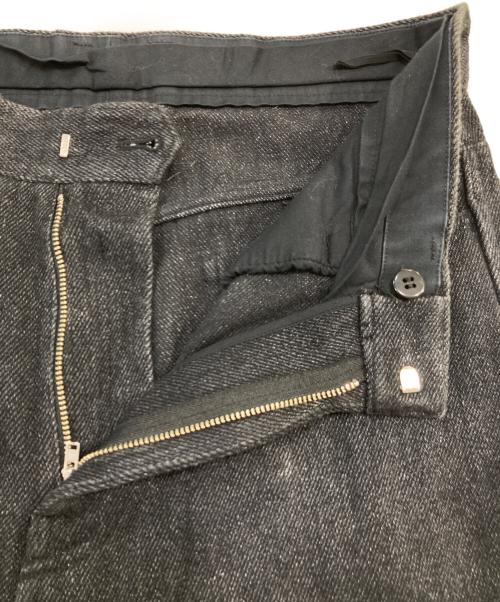 UNUSED（アンユーズド）UNUSED (アンユーズド) コットンパンツ ブラック サイズ:SIZE 2の古着・服飾アイテム