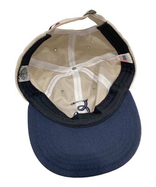 COOPERSTOWN BALL CAP（クーパーズタウンボールキャップ）COOPERSTOWN BALL CAP (クーパーズタウンボールキャップ) Eキャップ ベージュの古着・服飾アイテム
