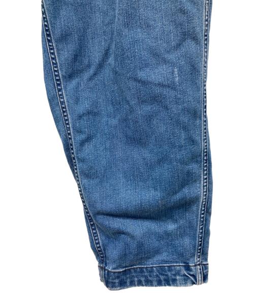 THE NORTHFACE PURPLELABEL（ザ・ノースフェイス パープルレーベル）THE NORTHFACE PURPLELABEL Webbing Belt Denim Wide Tapered Pants/ウェビングベルトデニムワイドテーパードパンツ インディゴ サイズ:SIZE 36の古着・服飾アイテム