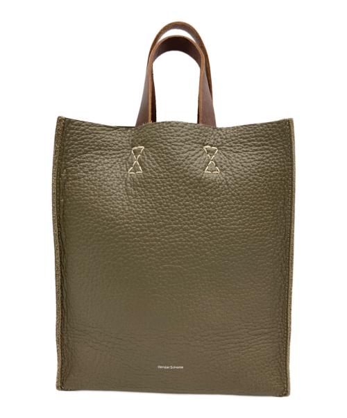 HENDER SCHEME（エンダースキーマ）HENDER SCHEME (エンダースキーマ) PAPER BAG SMALL/ペーパー バッグ スモール ブラウンの古着・服飾アイテム