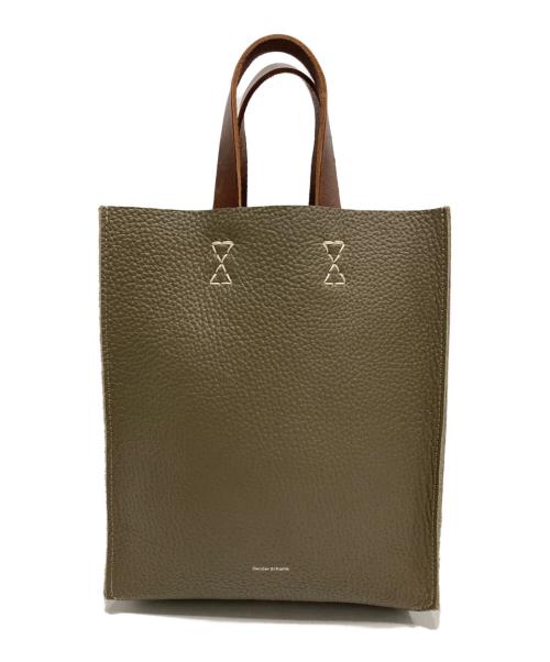 HENDER SCHEME（エンダースキーマ）HENDER SCHEME (エンダースキーマ) PAPER BAG SMALL/ペーパー バッグ スモール ブラウンの古着・服飾アイテム