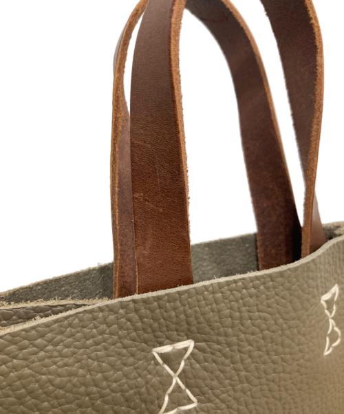 HENDER SCHEME（エンダースキーマ）HENDER SCHEME (エンダースキーマ) PAPER BAG SMALL/ペーパー バッグ スモール ブラウンの古着・服飾アイテム
