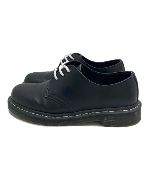 Dr.Martens（ドクターマーチン）Dr.Martens (ドクターマーチン) 3ホールホワイトステッチシューズ ブラック サイズ:SIZE UK7の古着・服飾アイテム