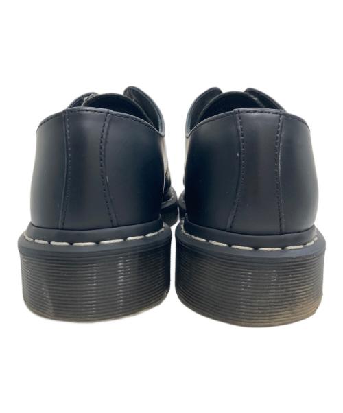 Dr.Martens（ドクターマーチン）Dr.Martens (ドクターマーチン) 3ホールホワイトステッチシューズ ブラック サイズ:SIZE UK7の古着・服飾アイテム