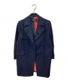 Paul Smith BLACK（ポールスミスブラック）の古着「コート」｜ネイビー