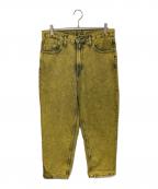 LEVI'Sリーバイス）の古着「カラーデニムパンツ」｜イエロー